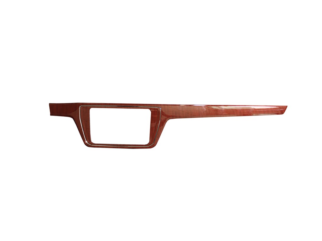 (small screen) 15 LaVida conversion frame (red peach) with gold edge